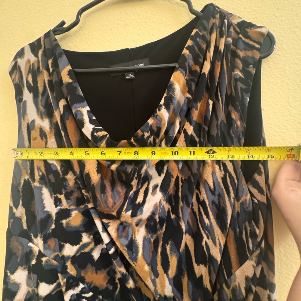 Jones New York Animal Print Midi Dress - Picture 5 of 6